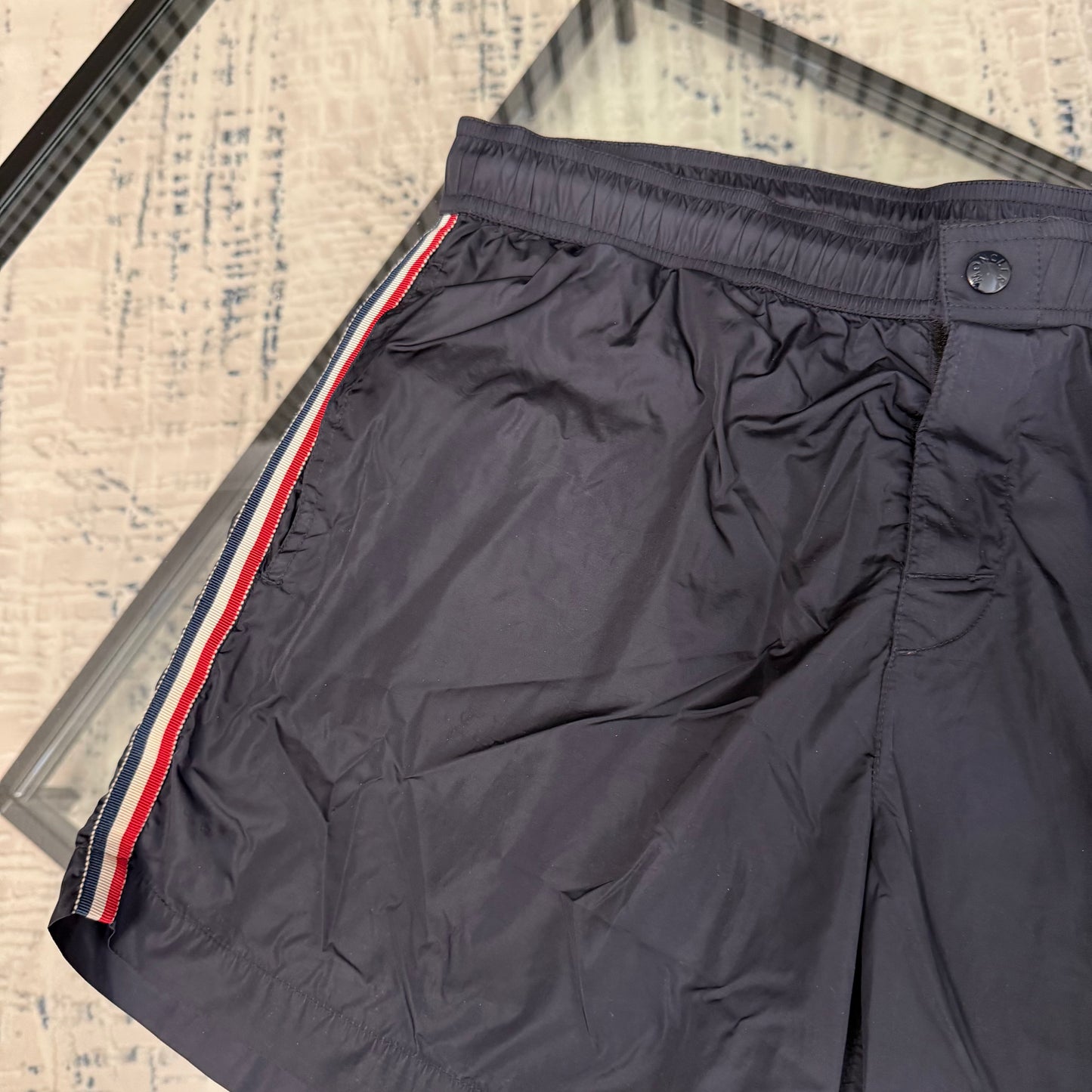 Navy Mag SwimShorts