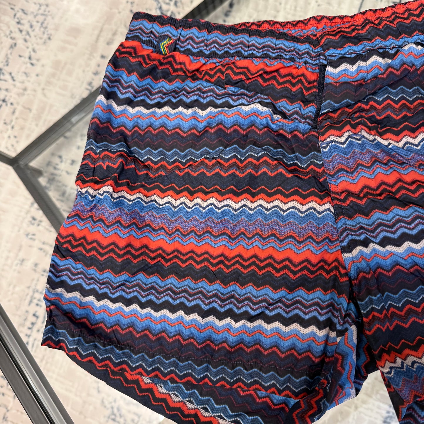Blue Multi SwimShorts