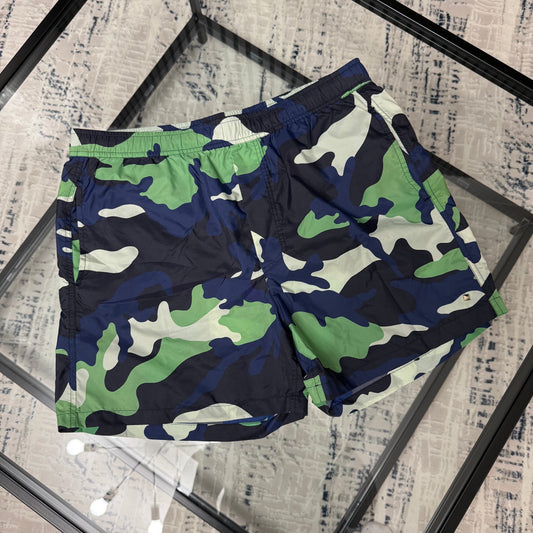 Green/Blue Camo SwimShorts