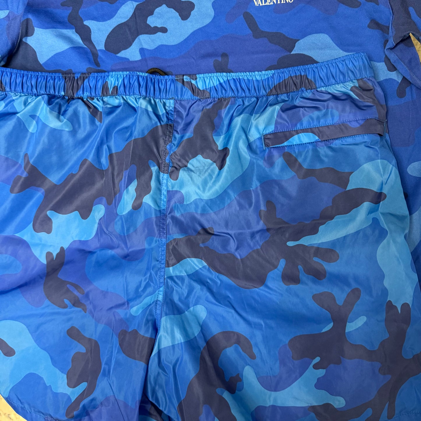 Blue Camo Twinset