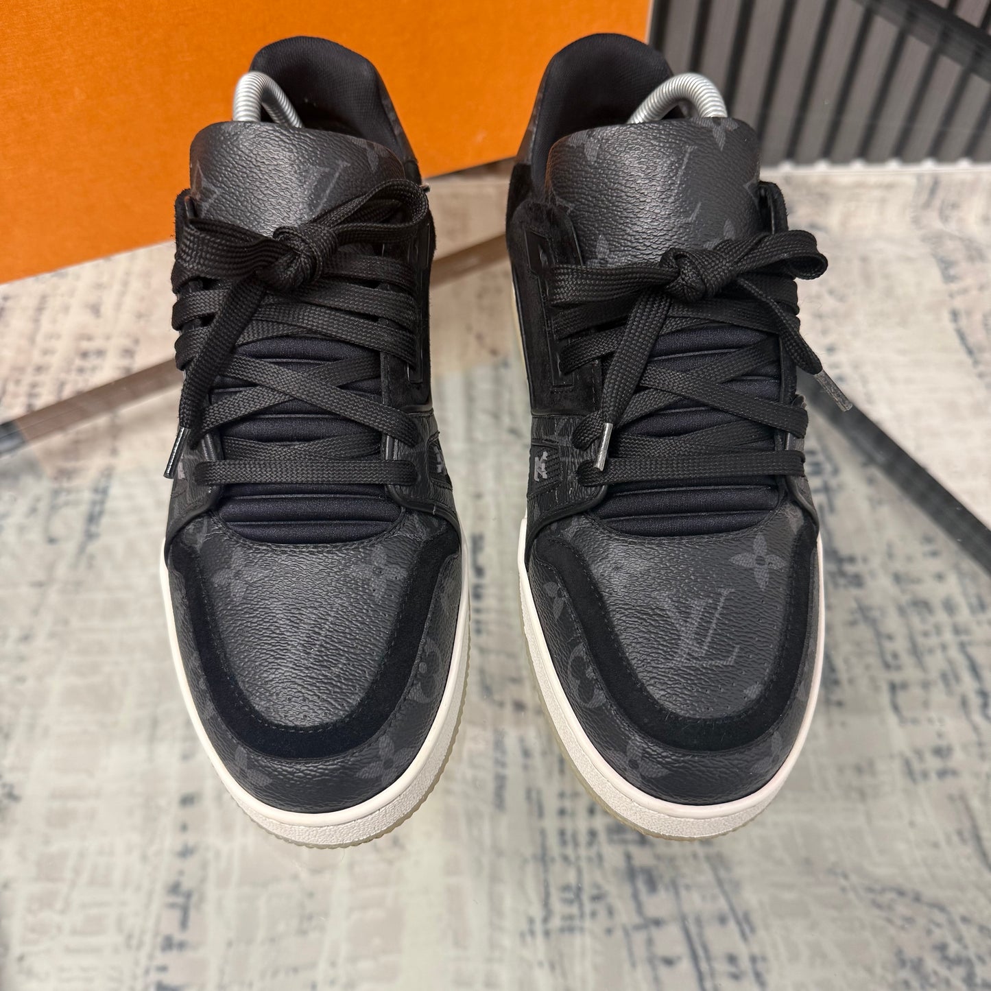 Monogram Leather Sneaker