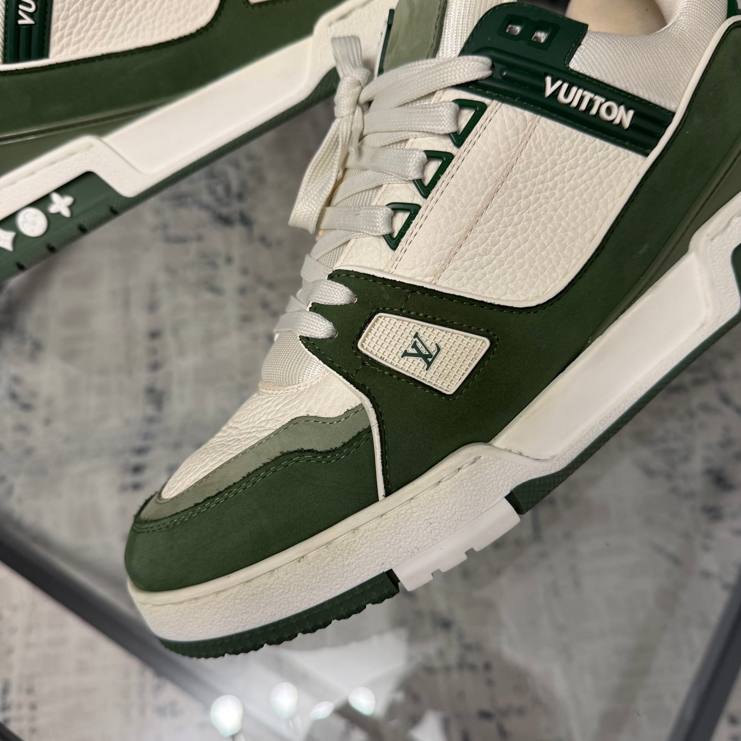 Green Suede Sneaker