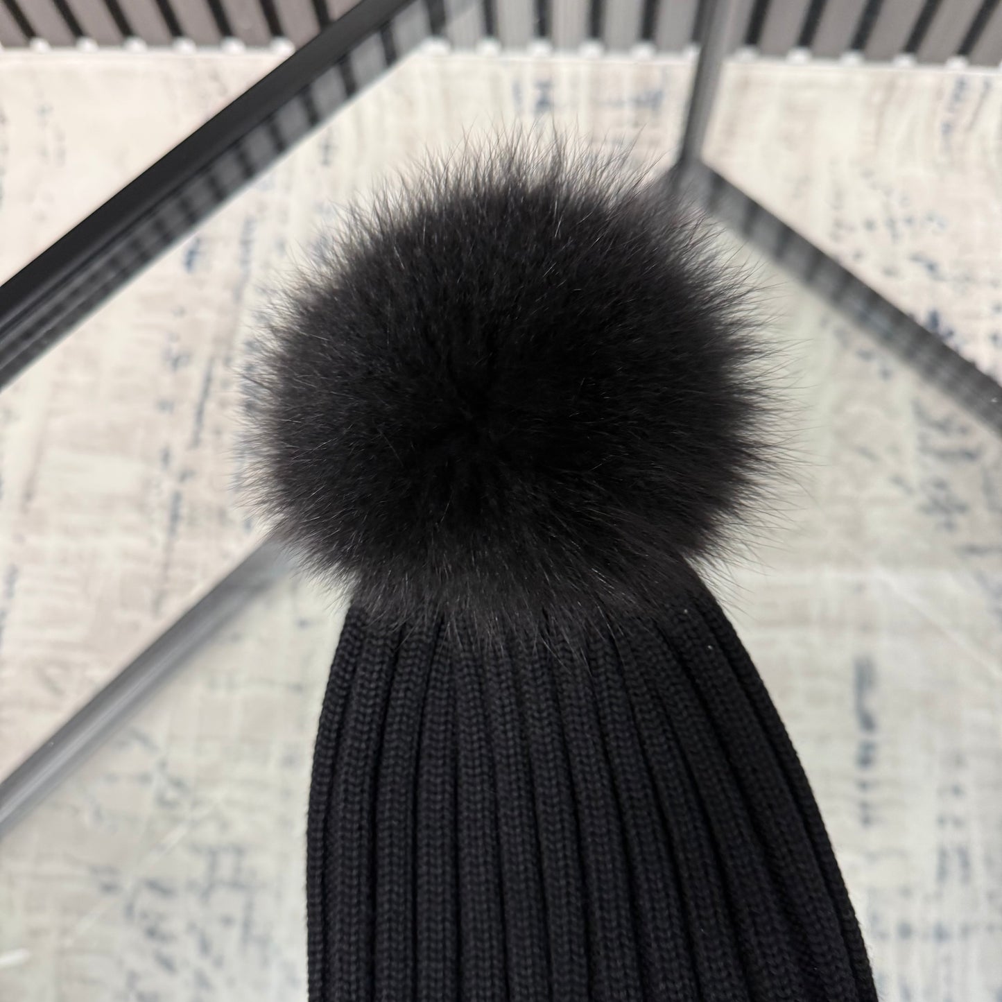 Black Beanie & Scarf Women’s