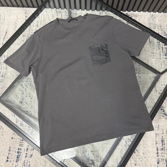 Grey Pocket T-Shirt