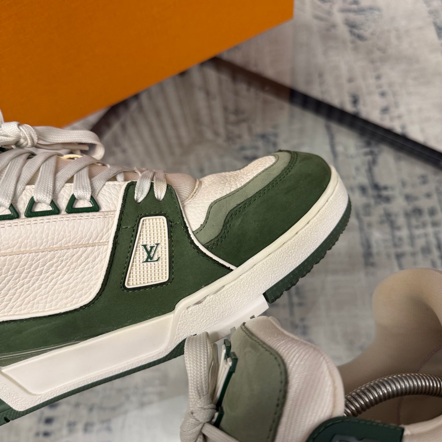 Green Suede Sneaker