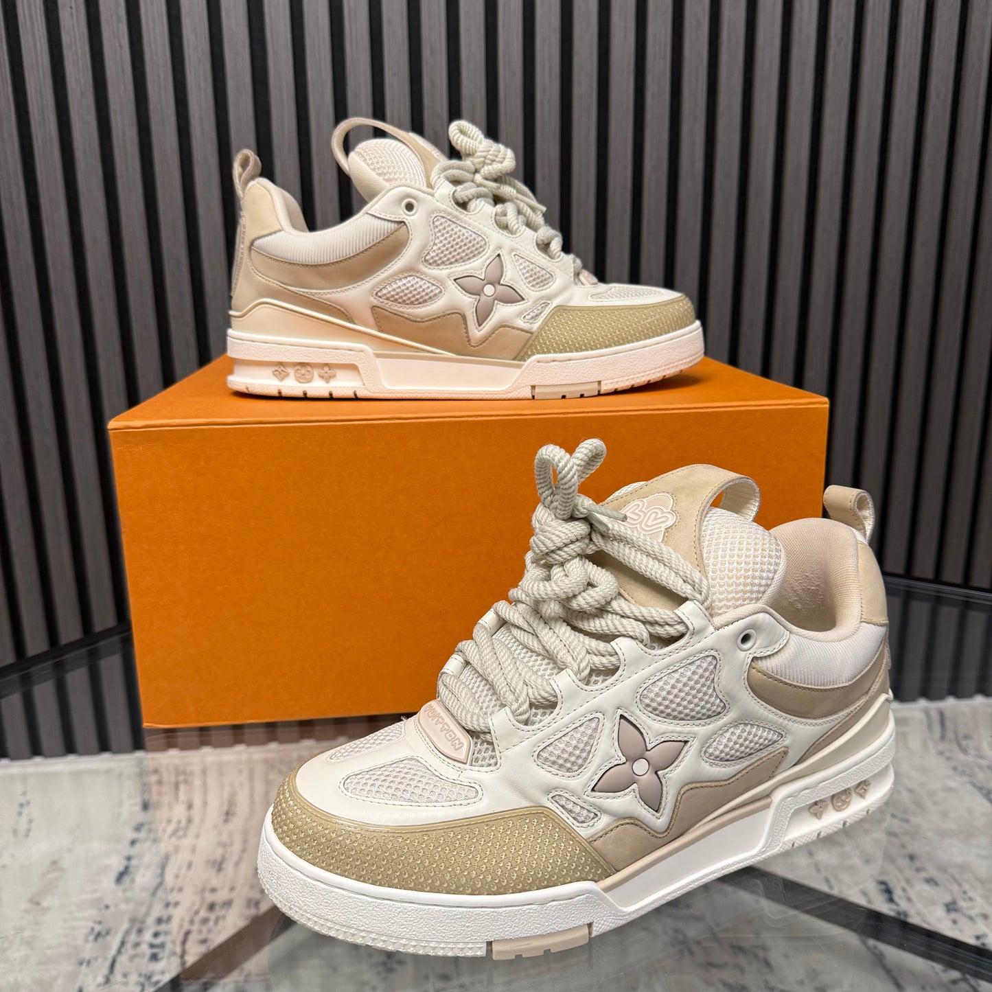 Beige Skate Sneaker