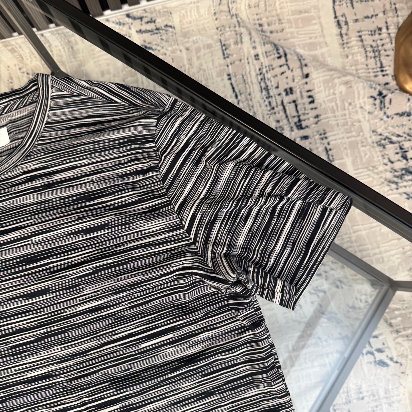 Black/White Stripe T-Shirt