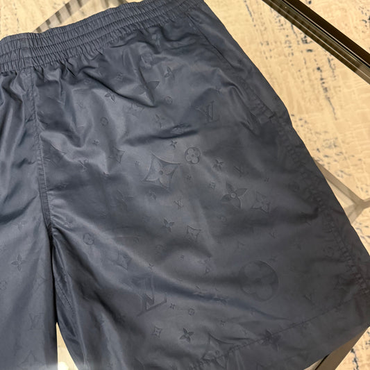 Navy Waterfront SwimShorts