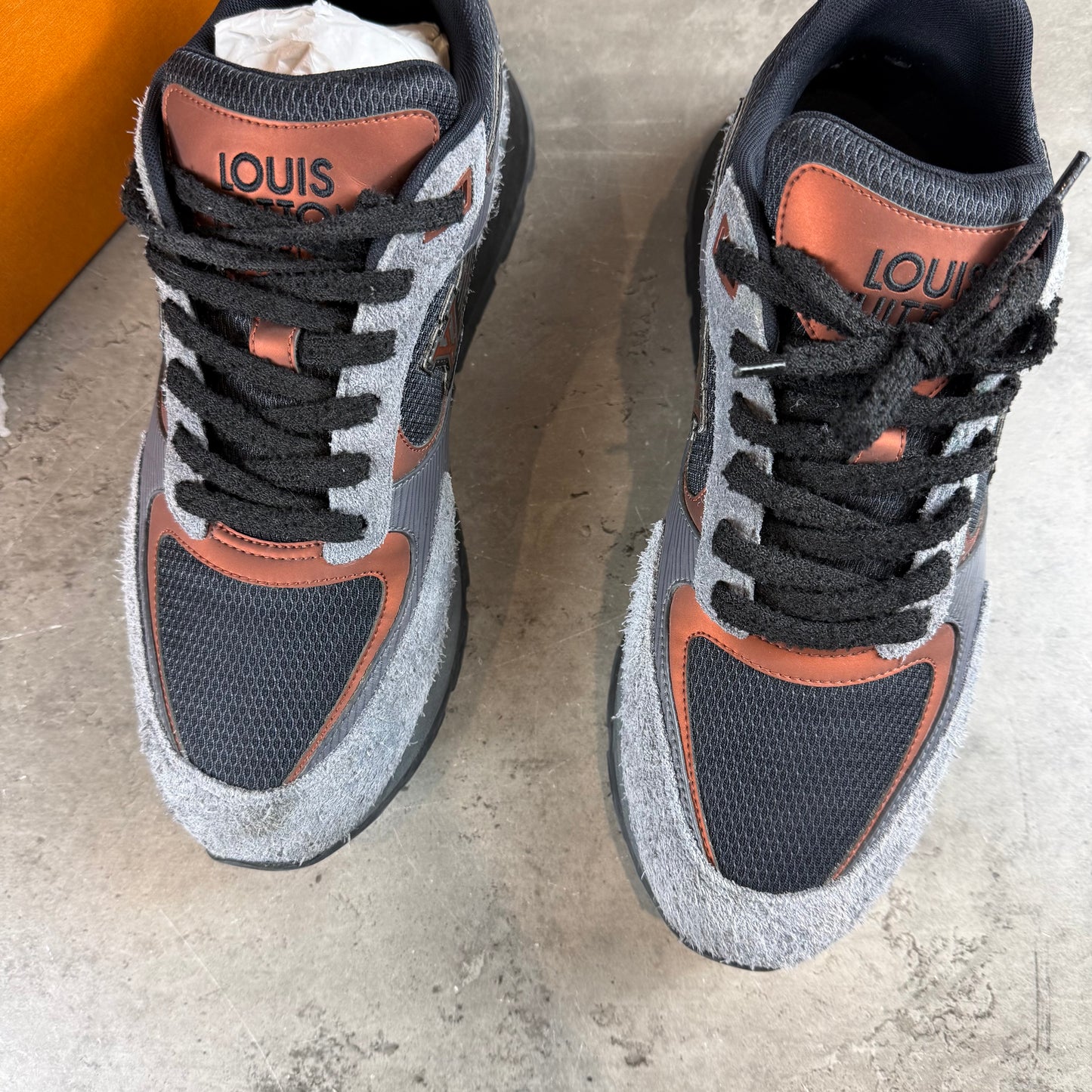 Grey/Bronze Runaway Sneaker