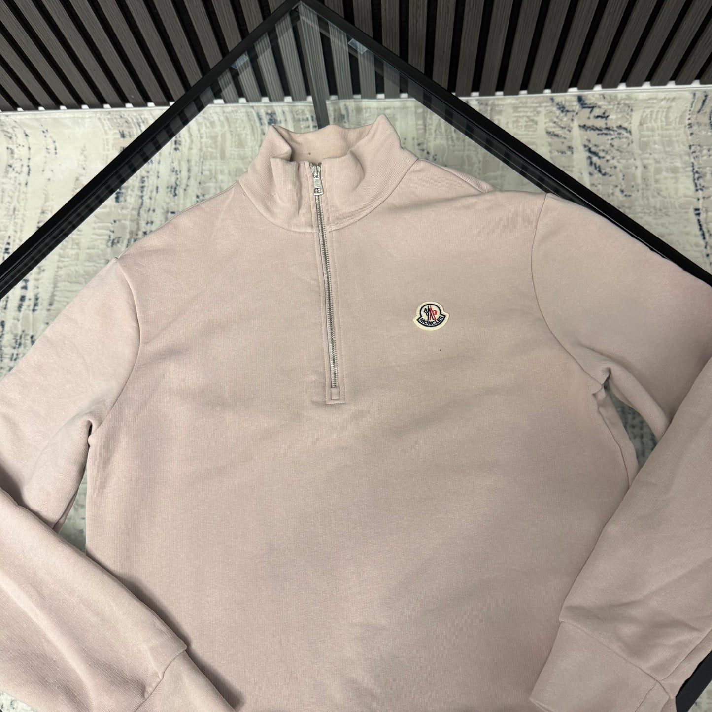 Dust Pink Zip Up
