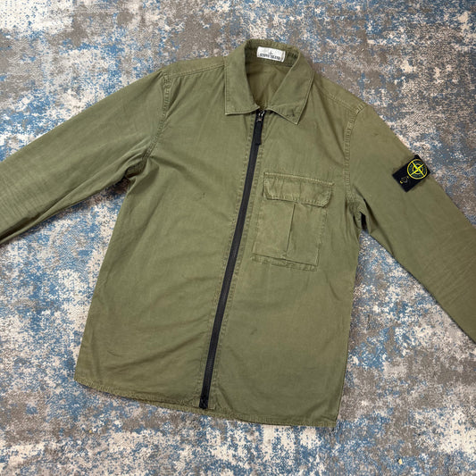Olive Green Overshirt