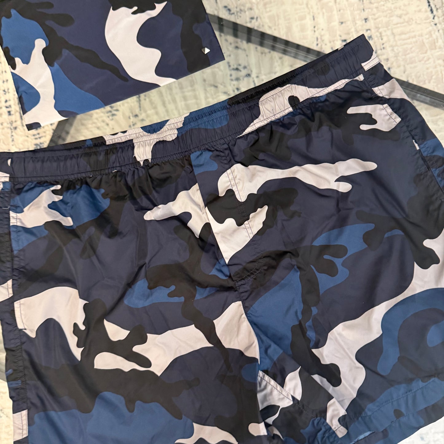 Blue Camo SwimShorts