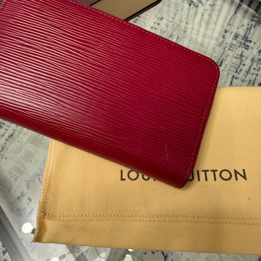 Red Epi Leather Purse