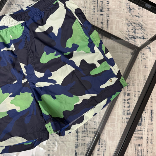 Green/Blue Camo SwimShorts