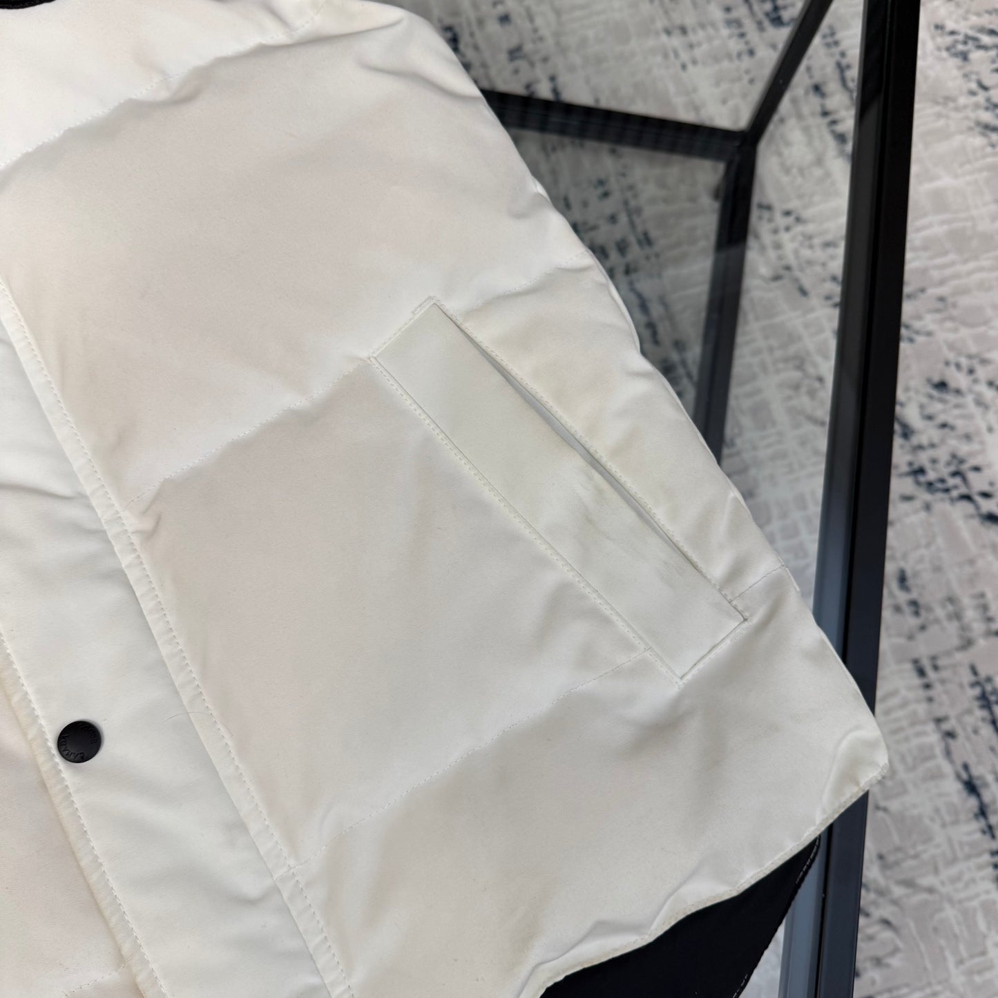 White Ghost Badge Gilet