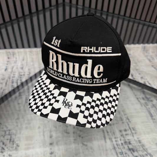Black/White Cap