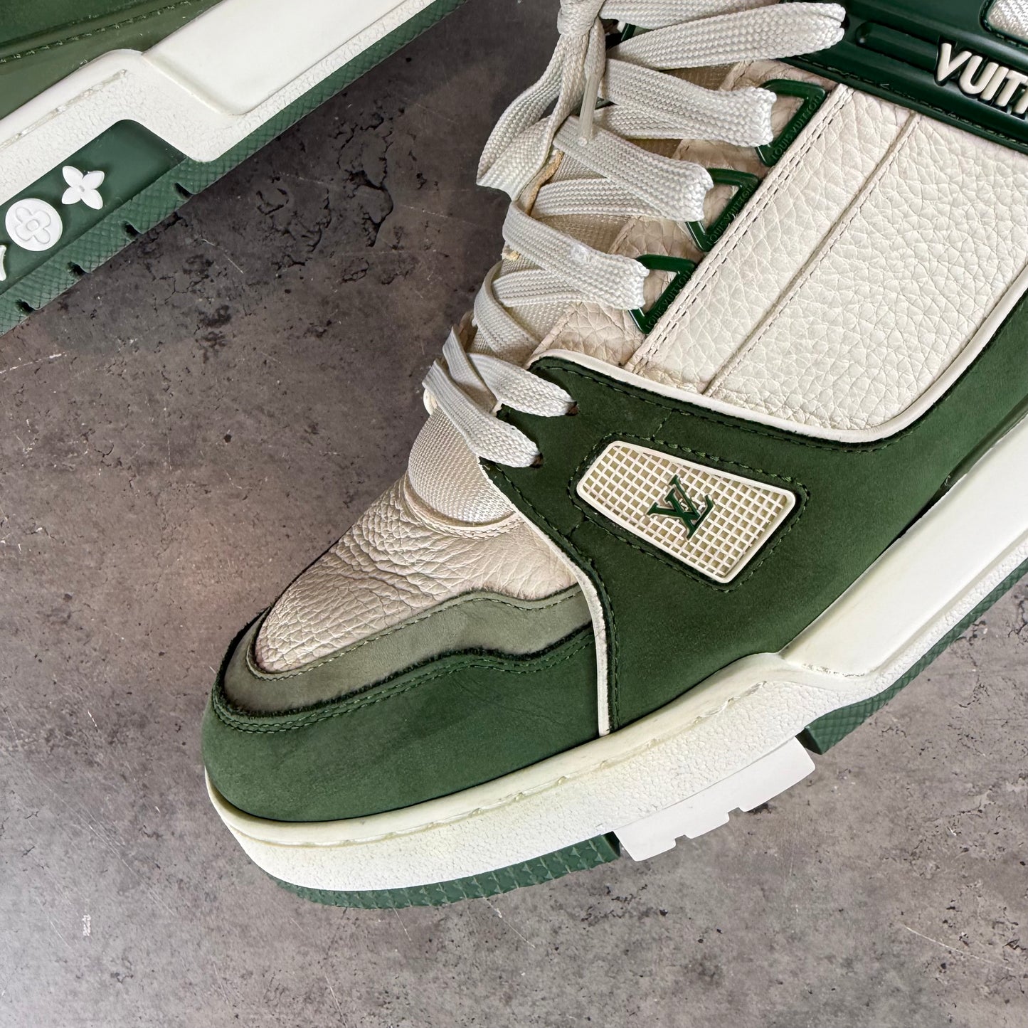 Green Suede Sneaker