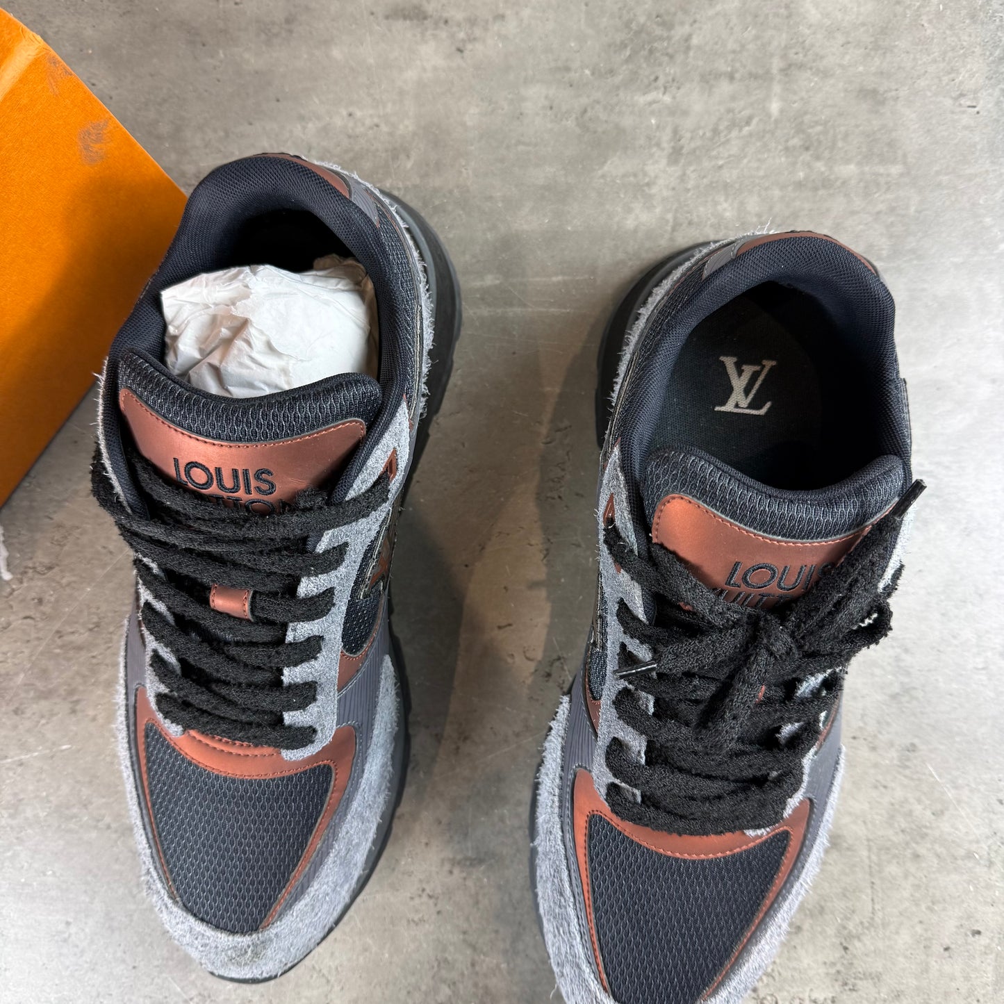 Grey/Bronze Runaway Sneaker