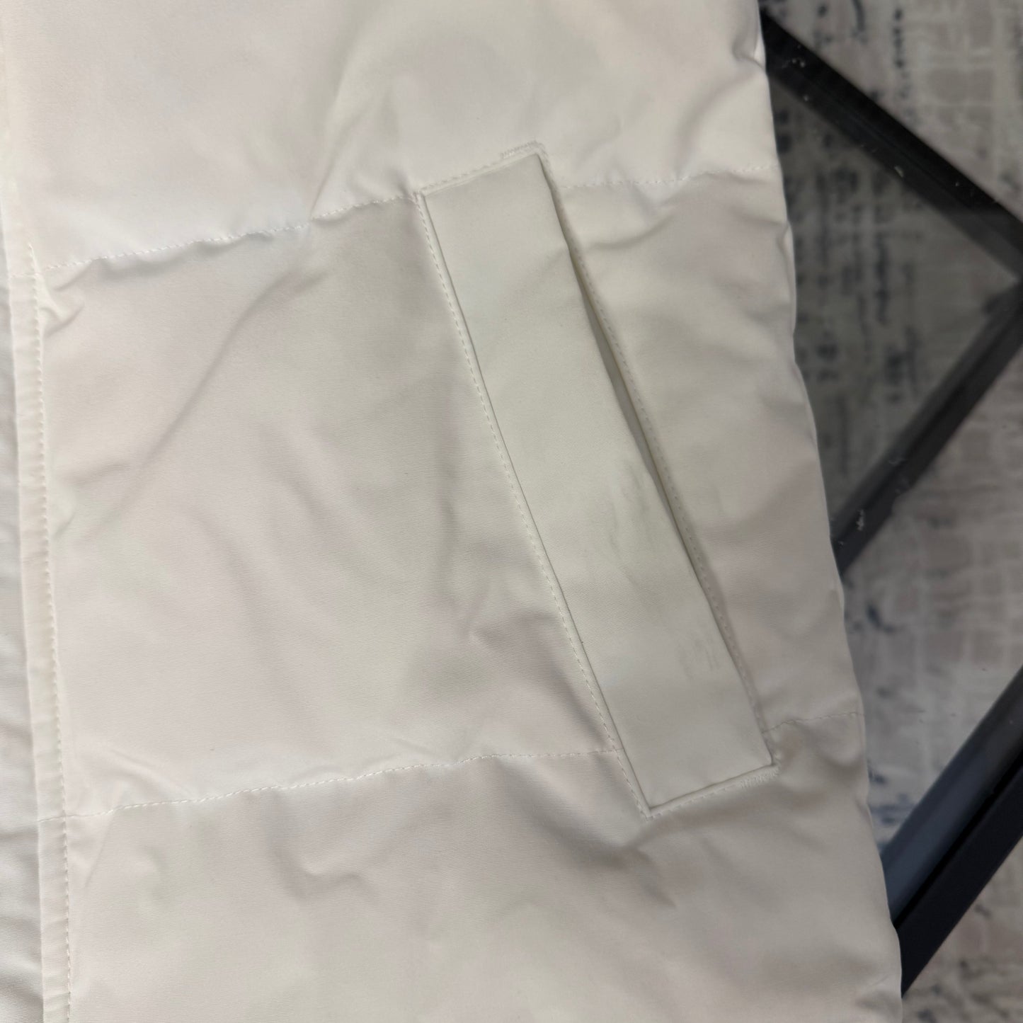 White Ghost Badge Gilet