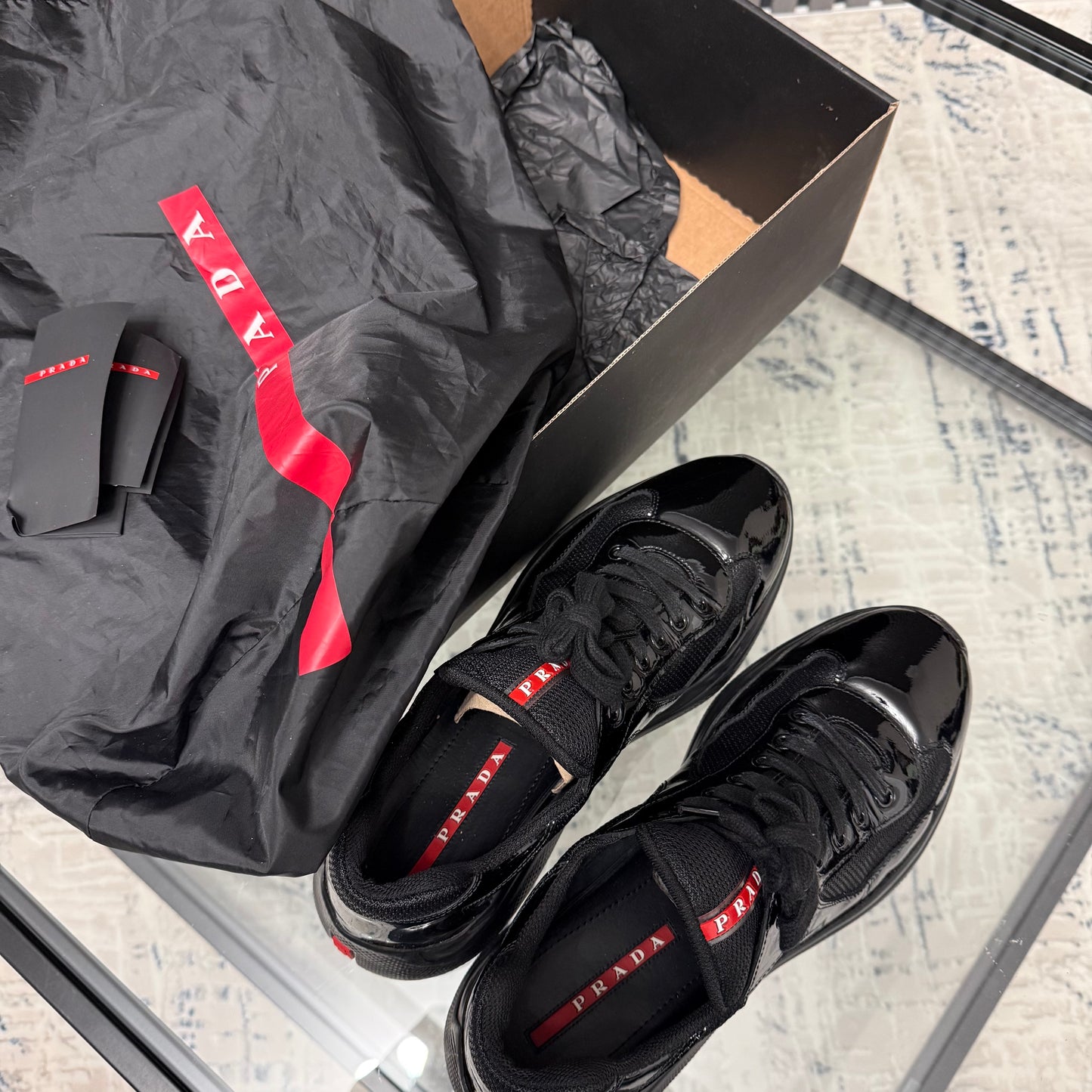 Black American Cup Sneaker