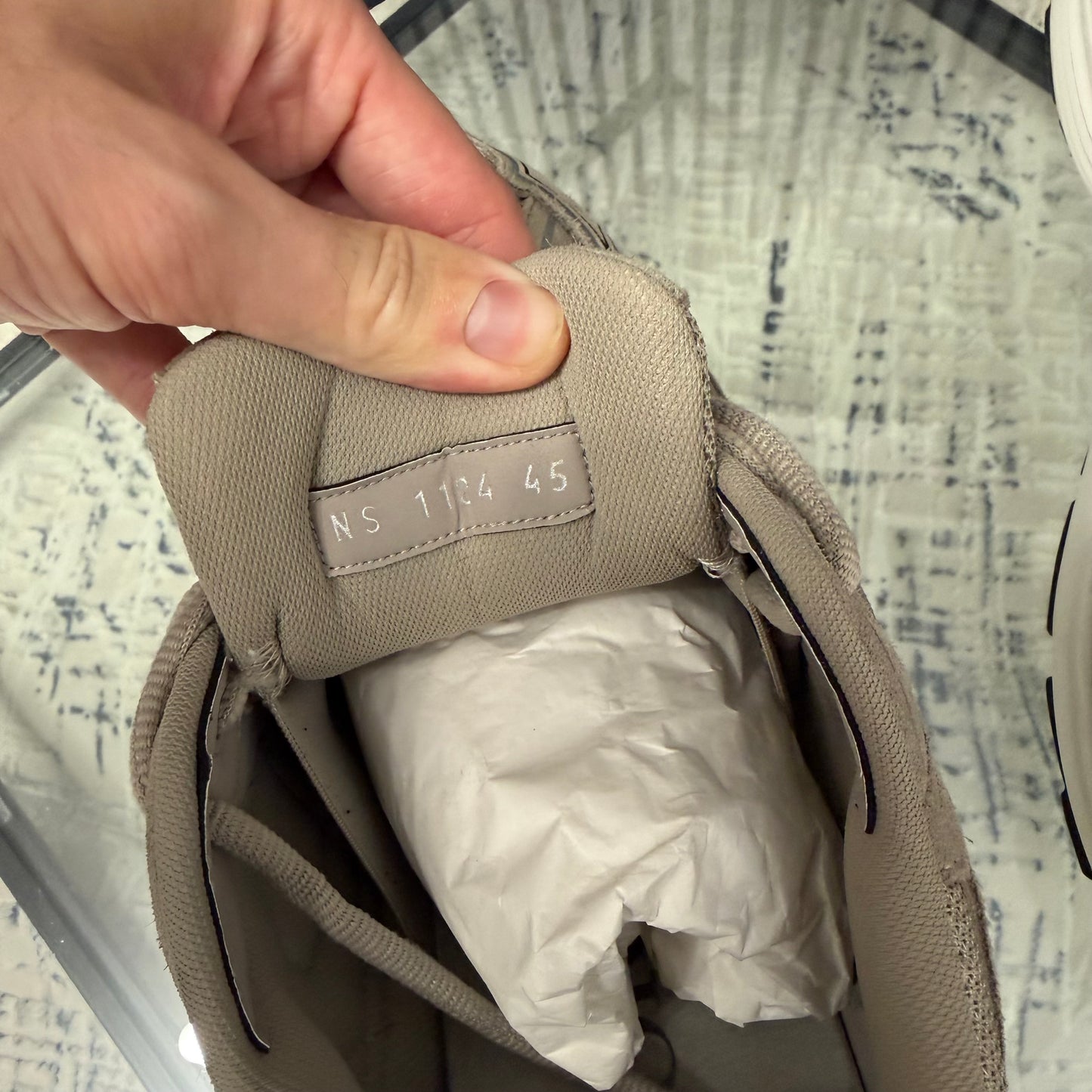 Grey Suede Sneaker