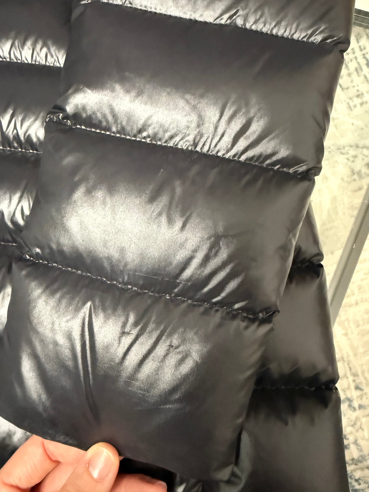 Women’s Black Long Down Jacket